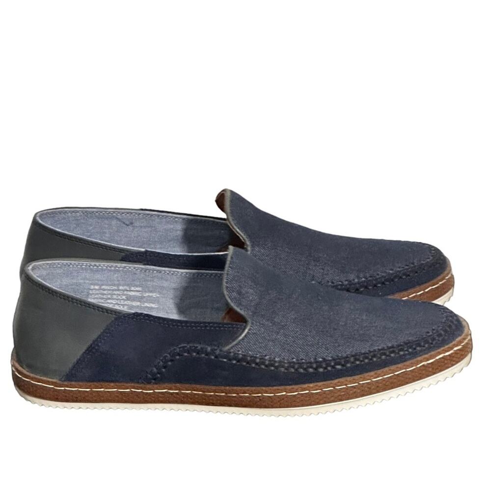 Bar III Finch Men's Espadrillas Navy Sz 8